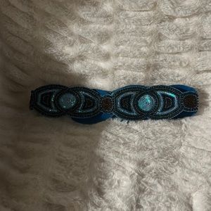 Vintage beaded and sequined belt.